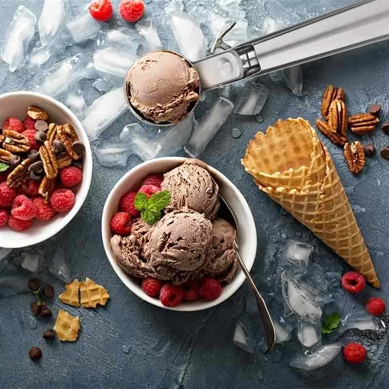 Cuchara Para Helado De Acero Inoxidable 5 cm - imagen 5