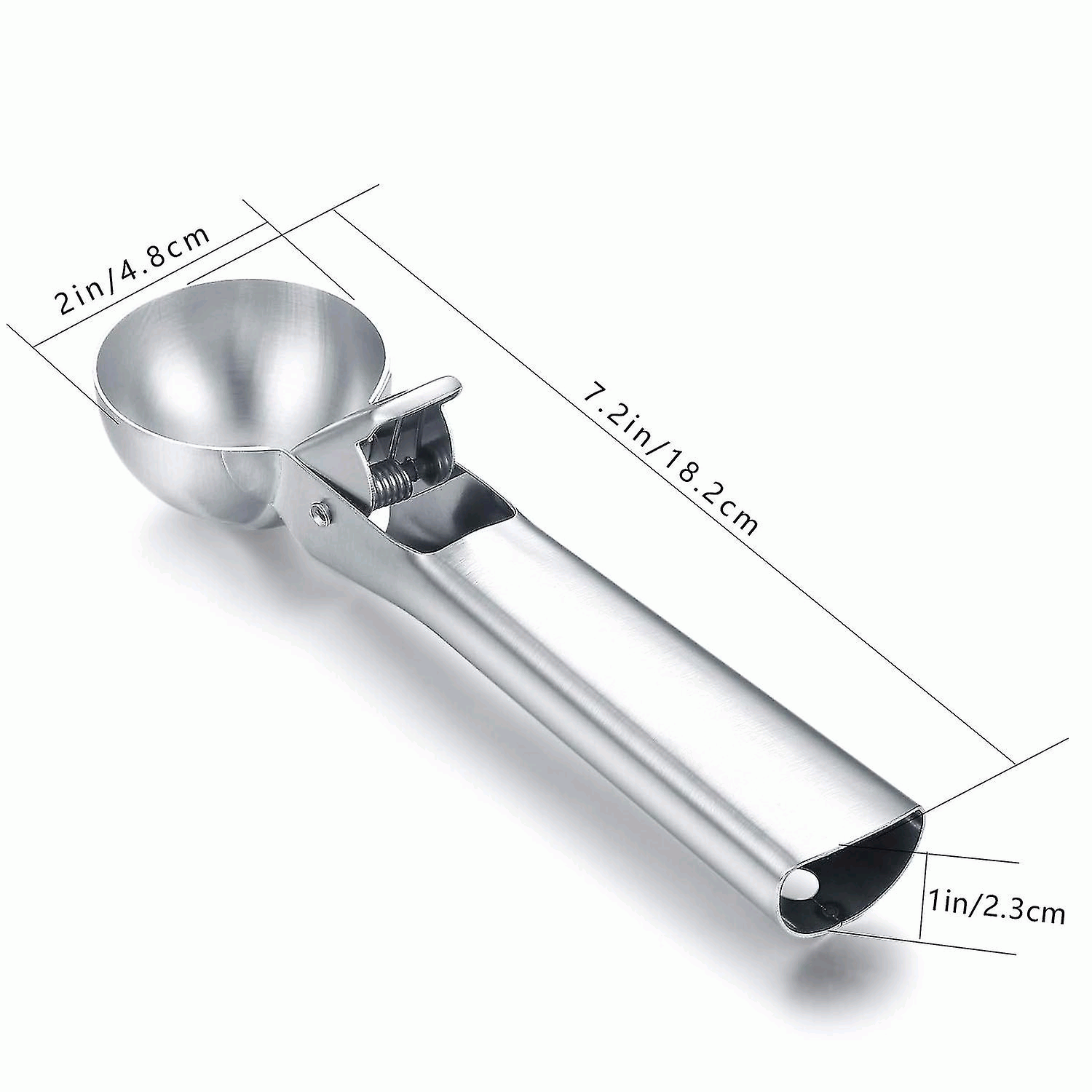 Cuchara Para Helado De Acero Inoxidable 5 cm - imagen 7