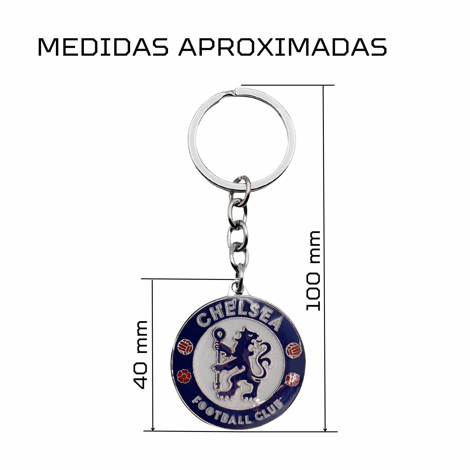 Llavero metálico Chelsea Football Club color - imagen 4