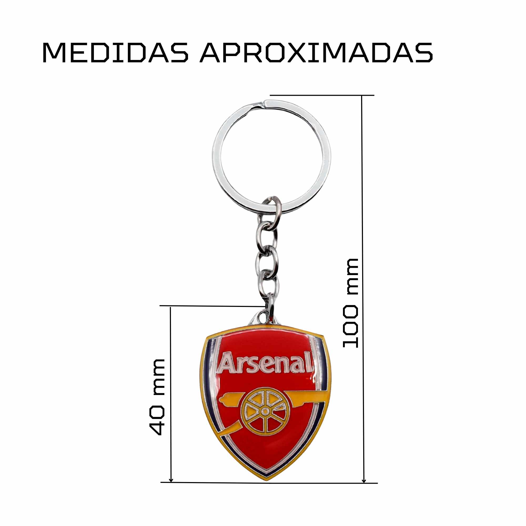 Llavero metalico Arsenal Football Club color - imagen 5