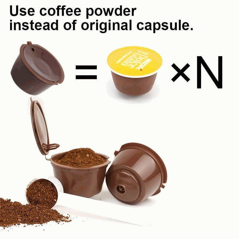 Capsula de café para cafetera reutilizable Compatible Dolce Gusto - imagen 5