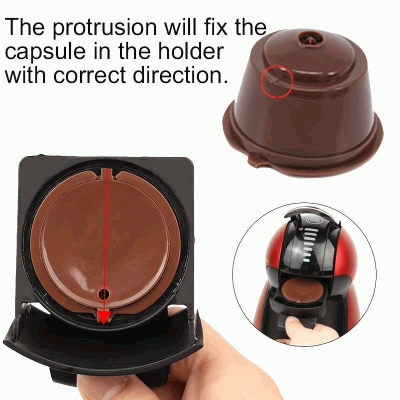 Capsula de café para cafetera reutilizable Compatible Dolce Gusto - imagen 6