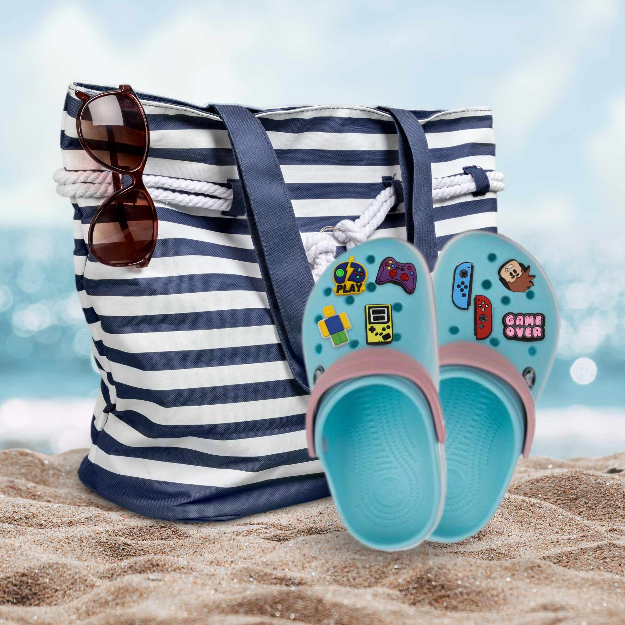 Pines Charms para crocs diseño arcade pack 21 uds - imagen 3