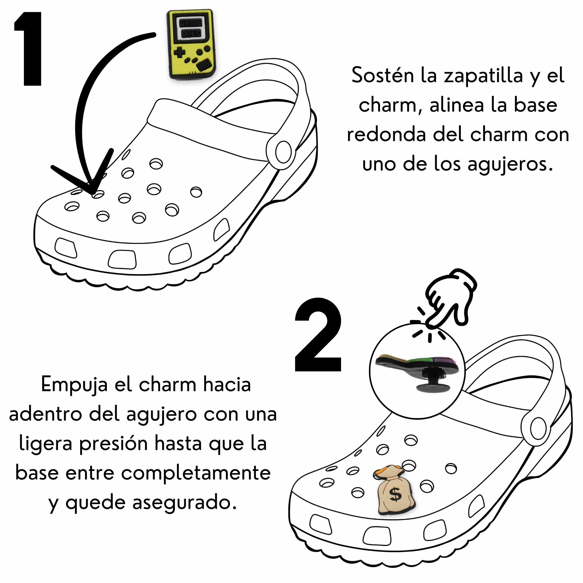 Pines Charms para crocs diseño arcade pack 21 uds - imagen 5