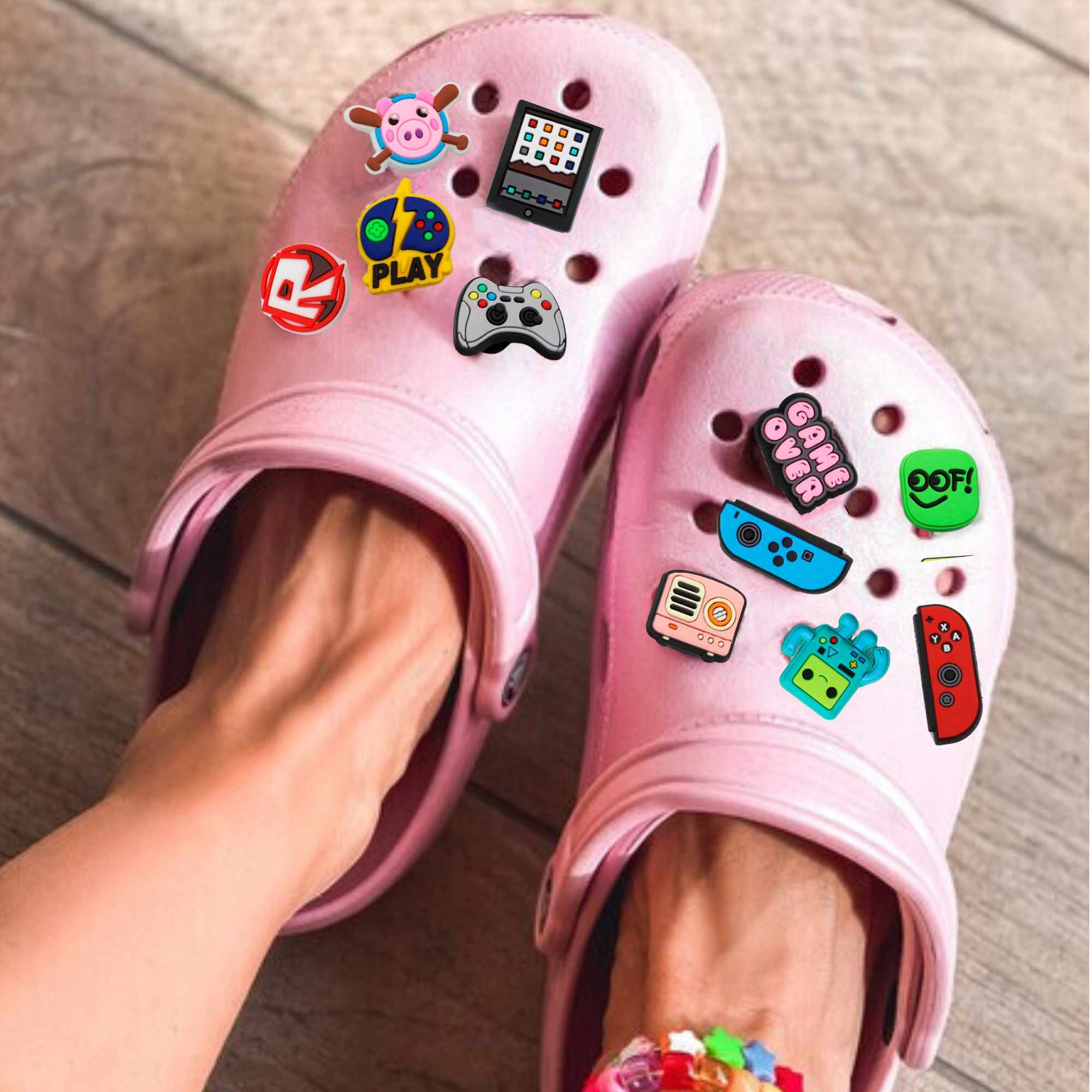 Pines Charms para crocs diseño arcade pack 21 uds - imagen 6