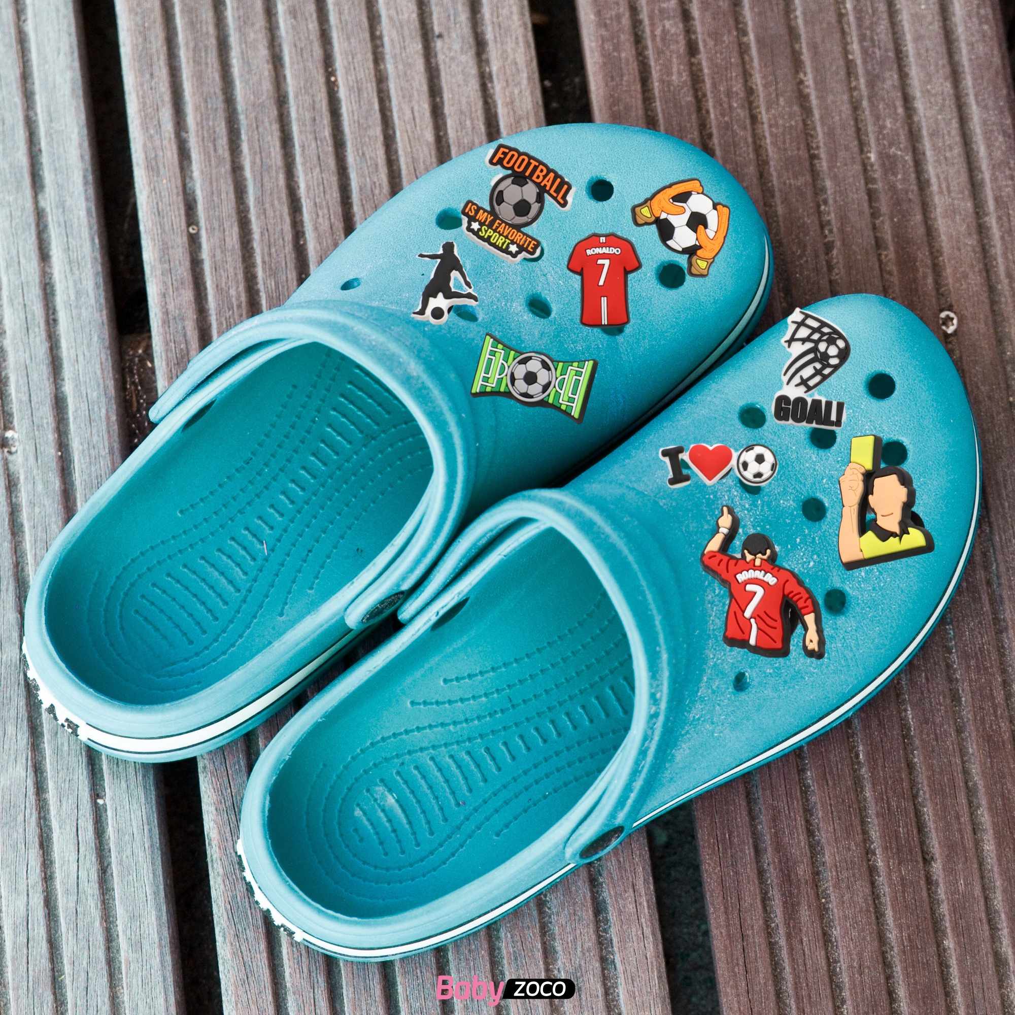 Pines Charms para crocs diseño futbol 18 unidades - imagen 6