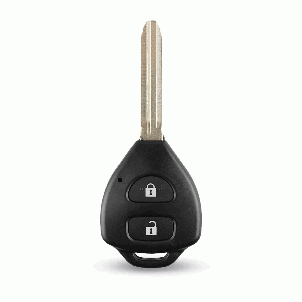 Carcasa mando llave de coche 2 botones compatible con Toyota Toy43 - imagen 6