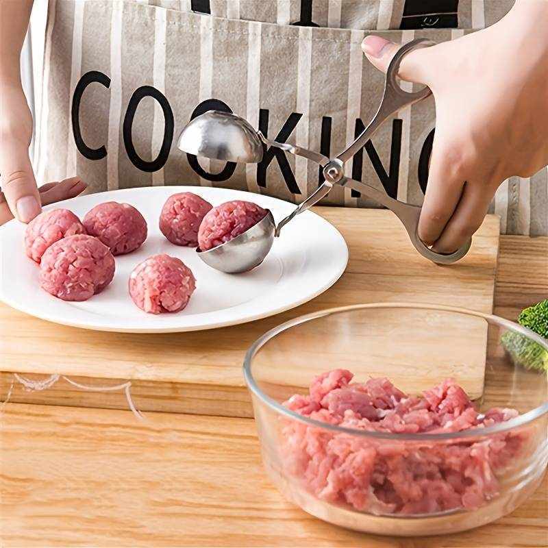 Cuchara para Hacer Albóndigas acero inoxidable 3.5 cm diámetro - imagen 2