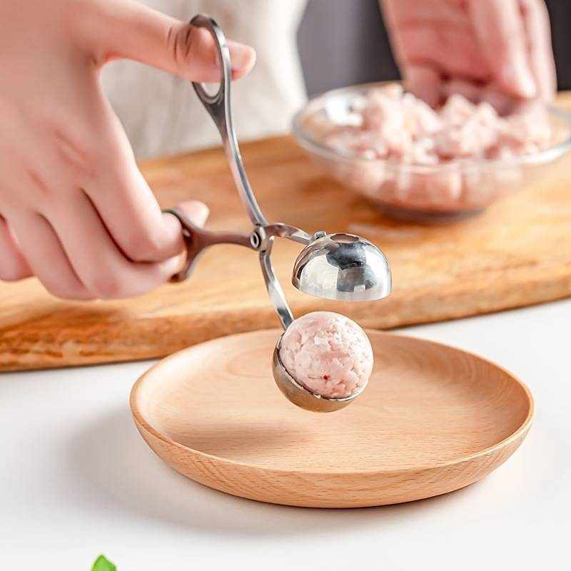 Cuchara para Hacer Albóndigas acero inoxidable 3.5 cm diámetro - imagen 3