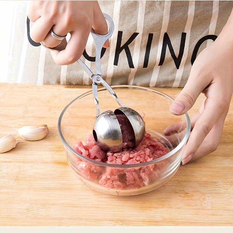 Cuchara para Hacer Albóndigas acero inoxidable 3.5 cm diámetro - imagen 6