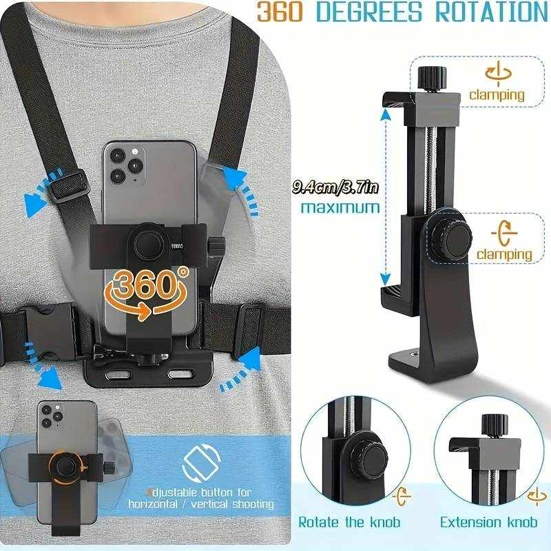 Soporte de Pecho Ajustable para Smartphone - imagen 2