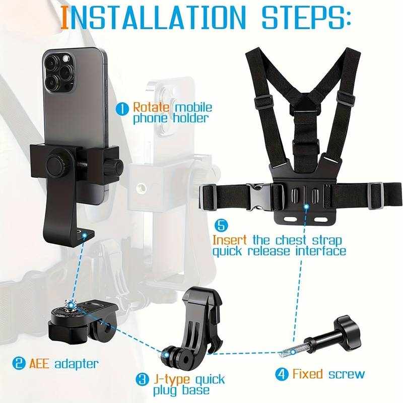 Soporte de Pecho Ajustable para Smartphone - imagen 5