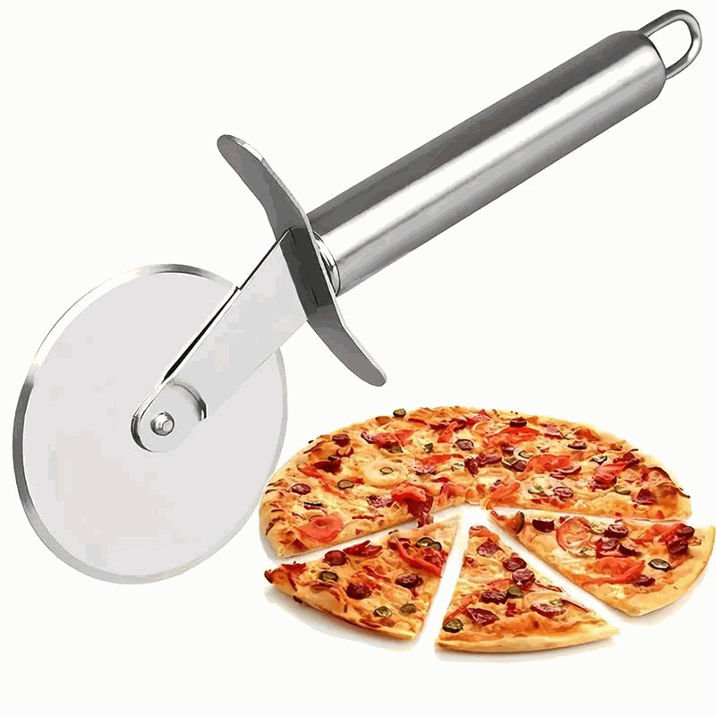 Cortador de pizza metálico - imagen 1