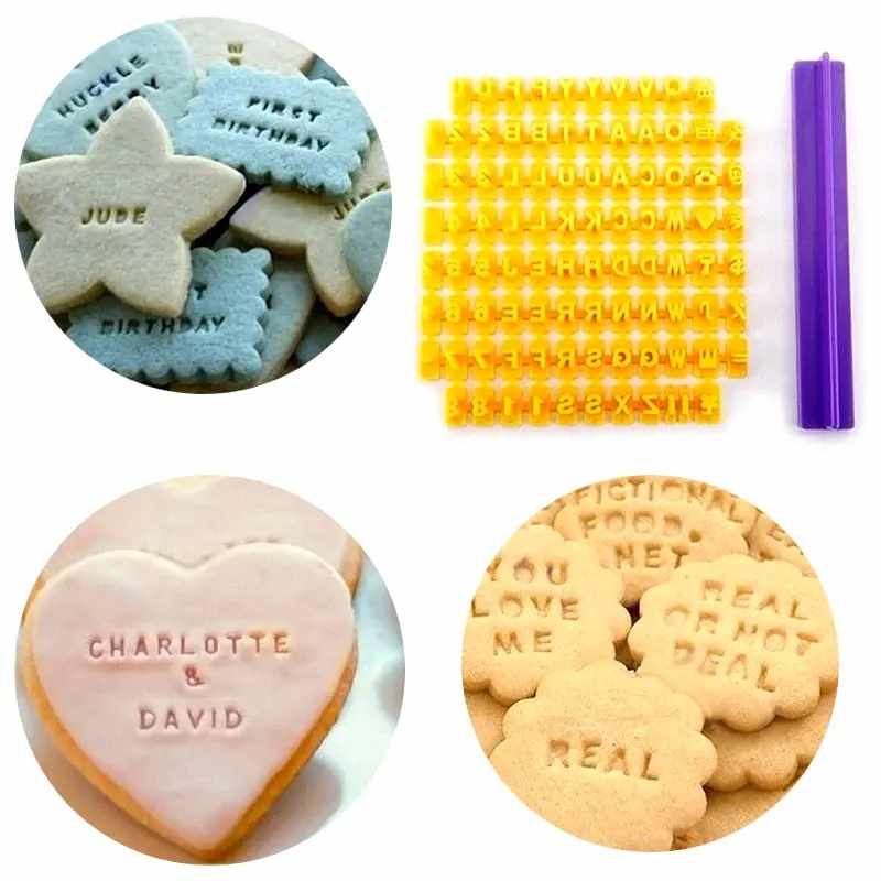 Molde Cortador Galletas Letras Numeros - imagen 7