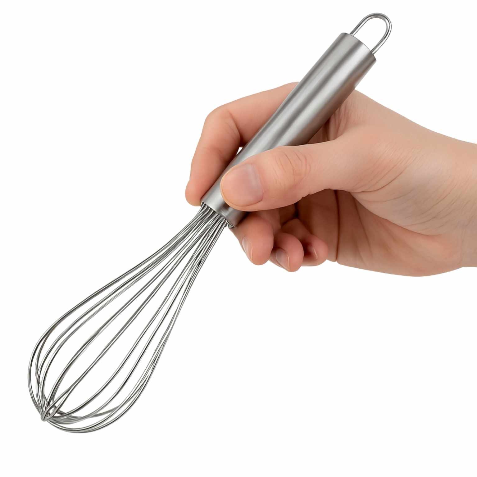 Batidor manual acero inox 20 cm