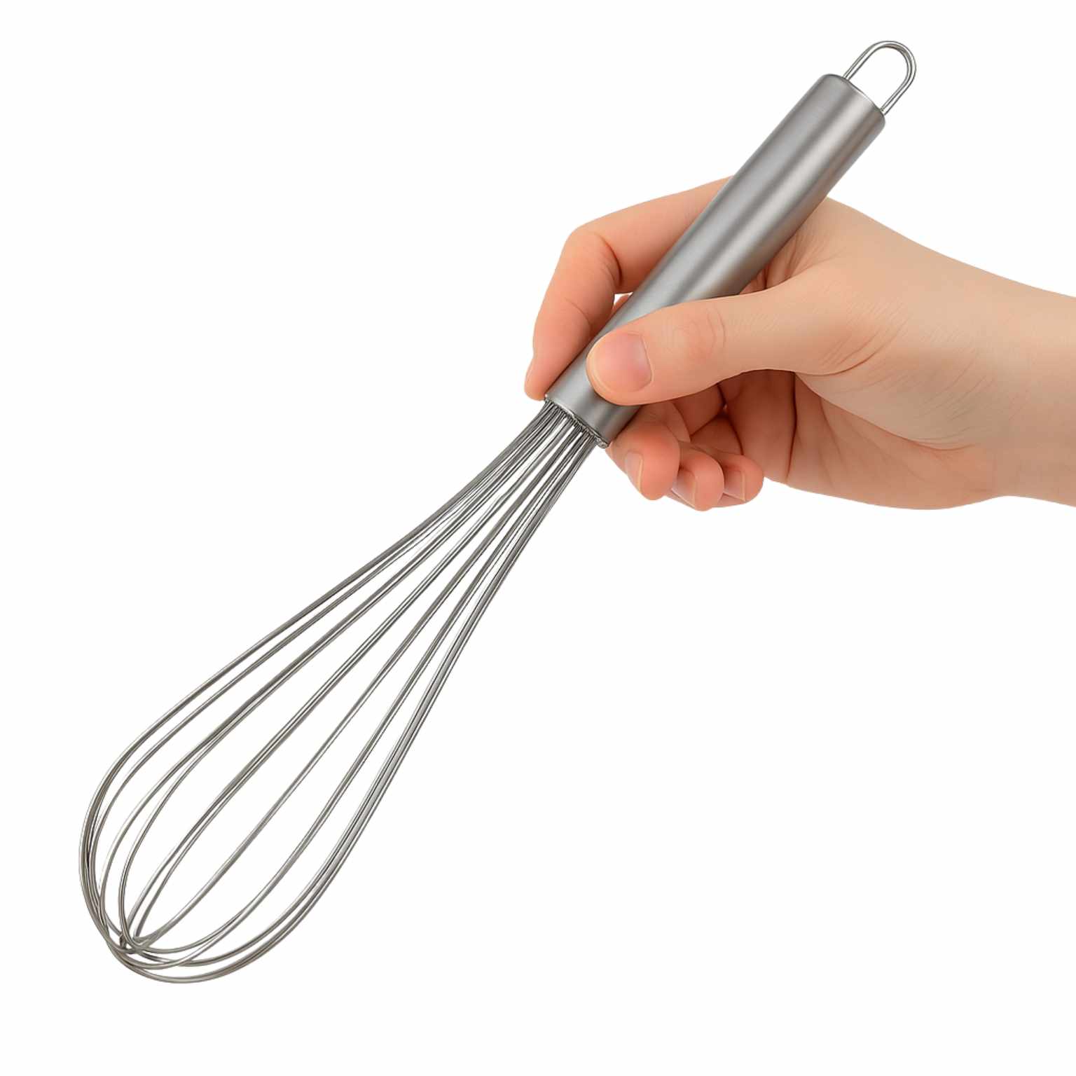 Batidor manual acero inox 30 cm