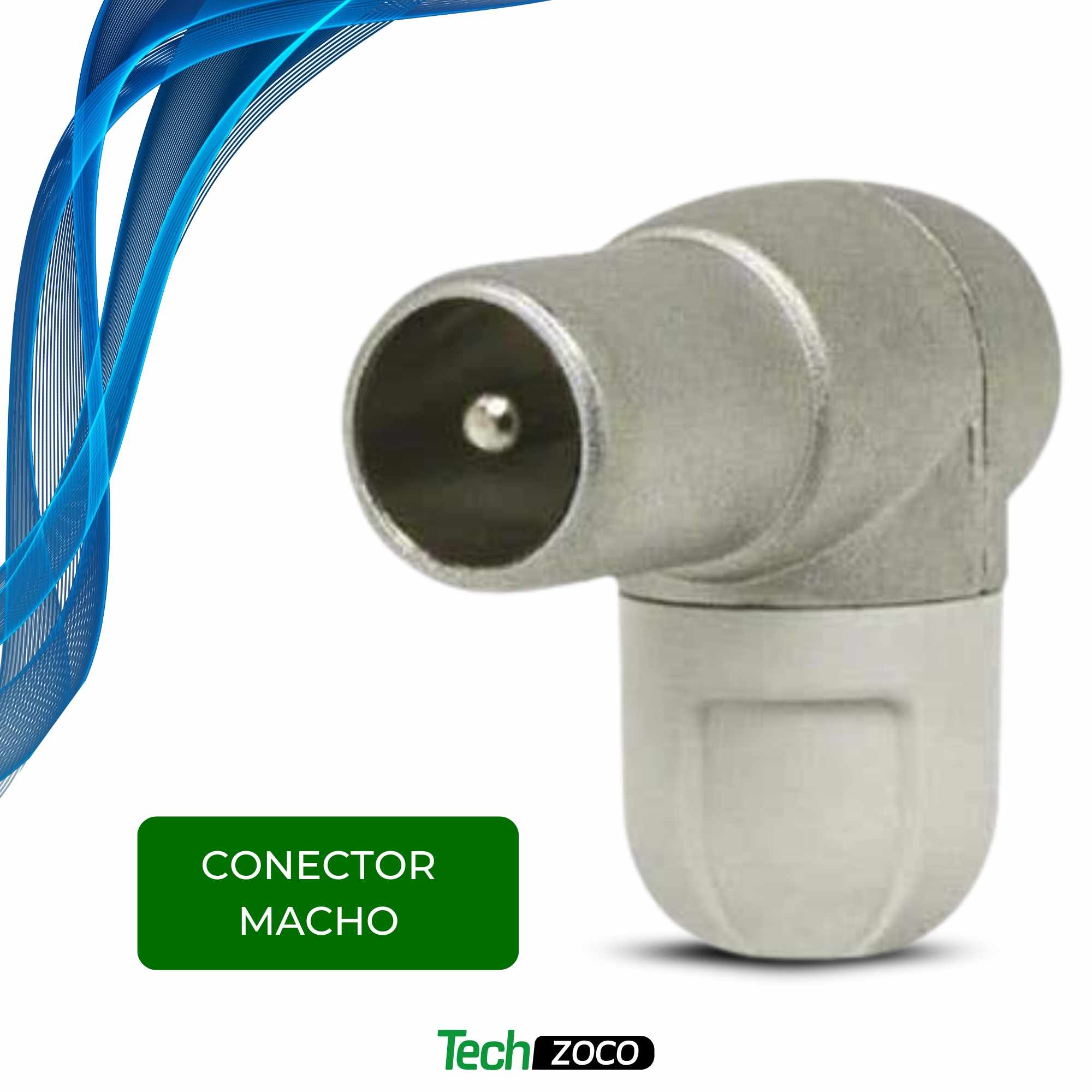 Conector CEI Macho acodado 9.5mm - imagen 5