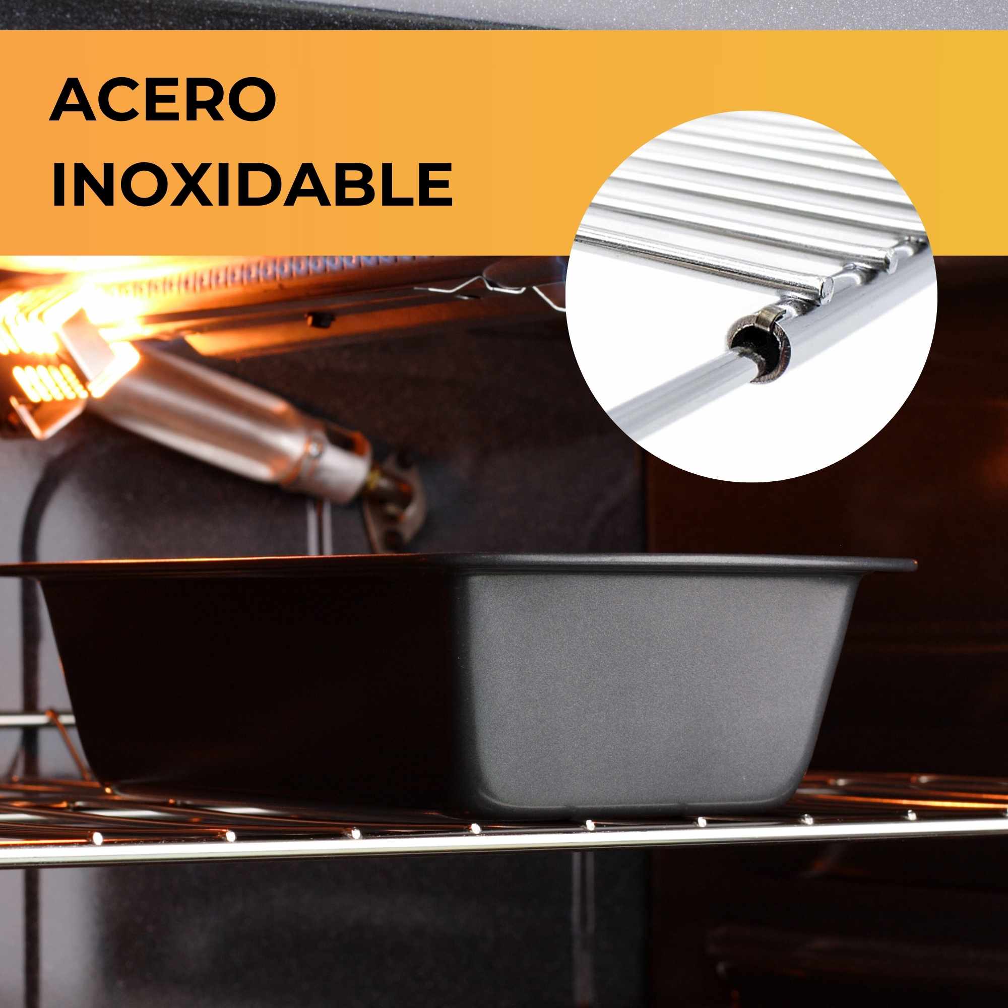 Bandeja universal para horno extensible 350x560 mm - imagen 5