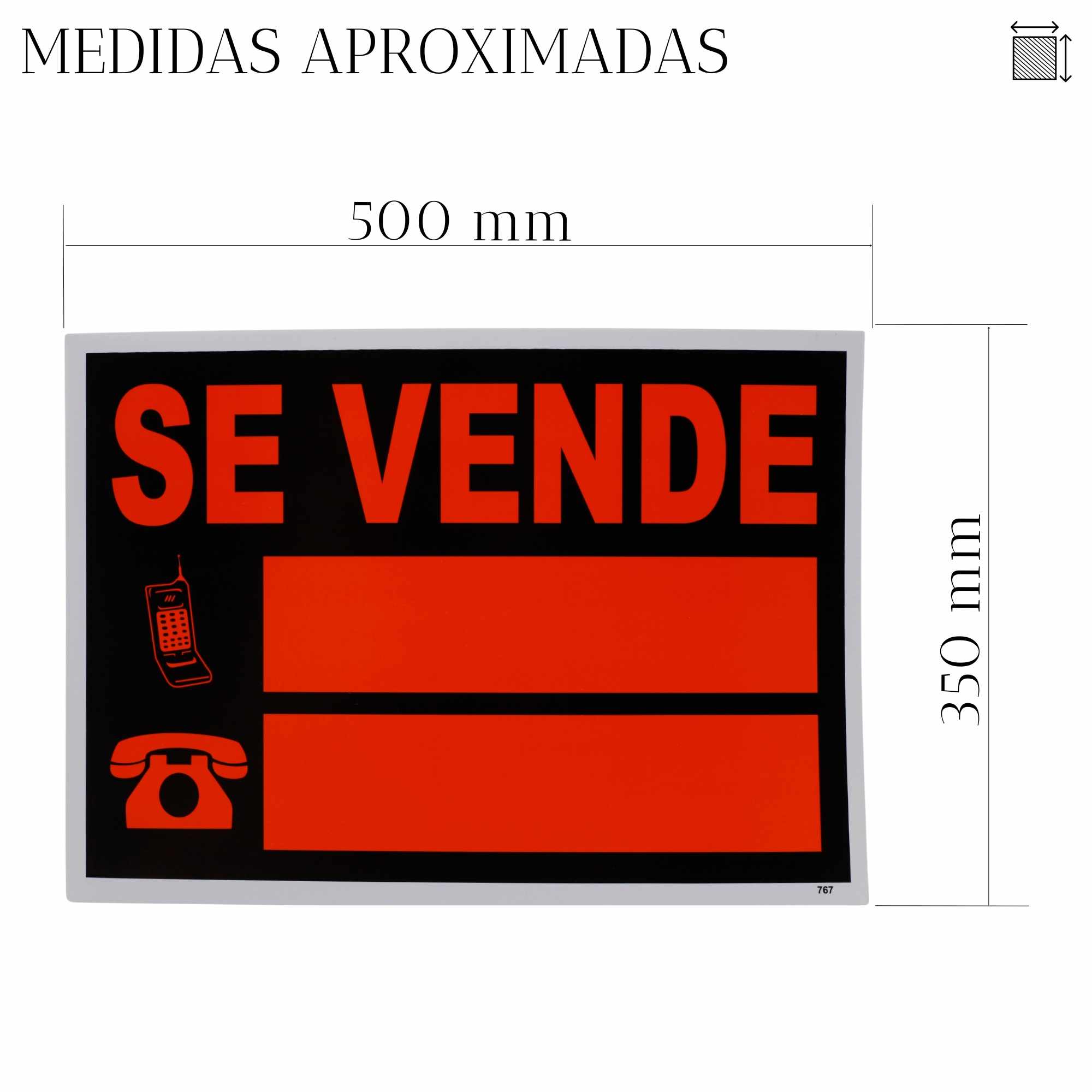 Cartel se vende 50 x 35 cm - imagen 4