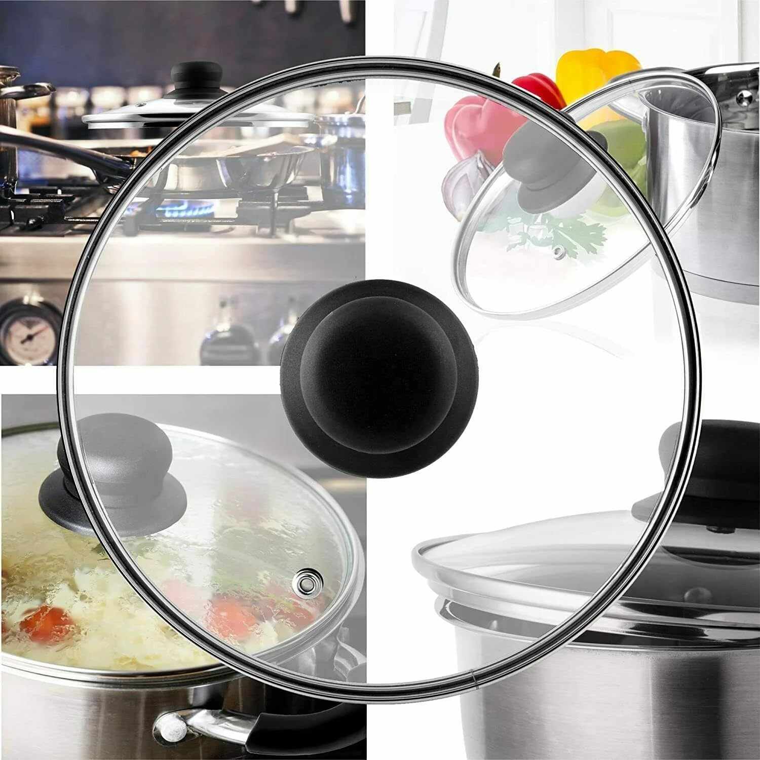Tapa de cristal para sarten 24 cm - imagen 3