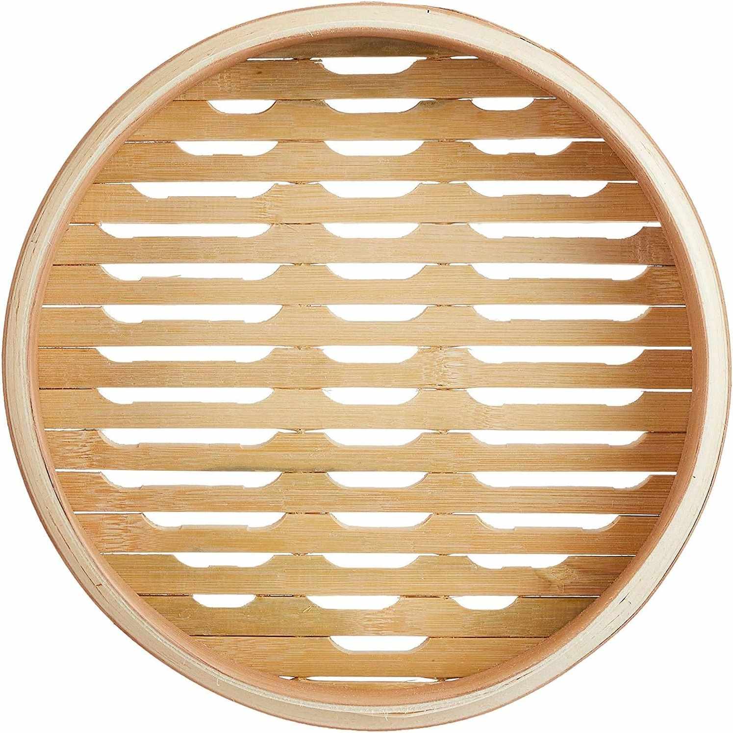 Cesta de Vapor de Bambú para Cocinar Asiático 20 cm - imagen 5