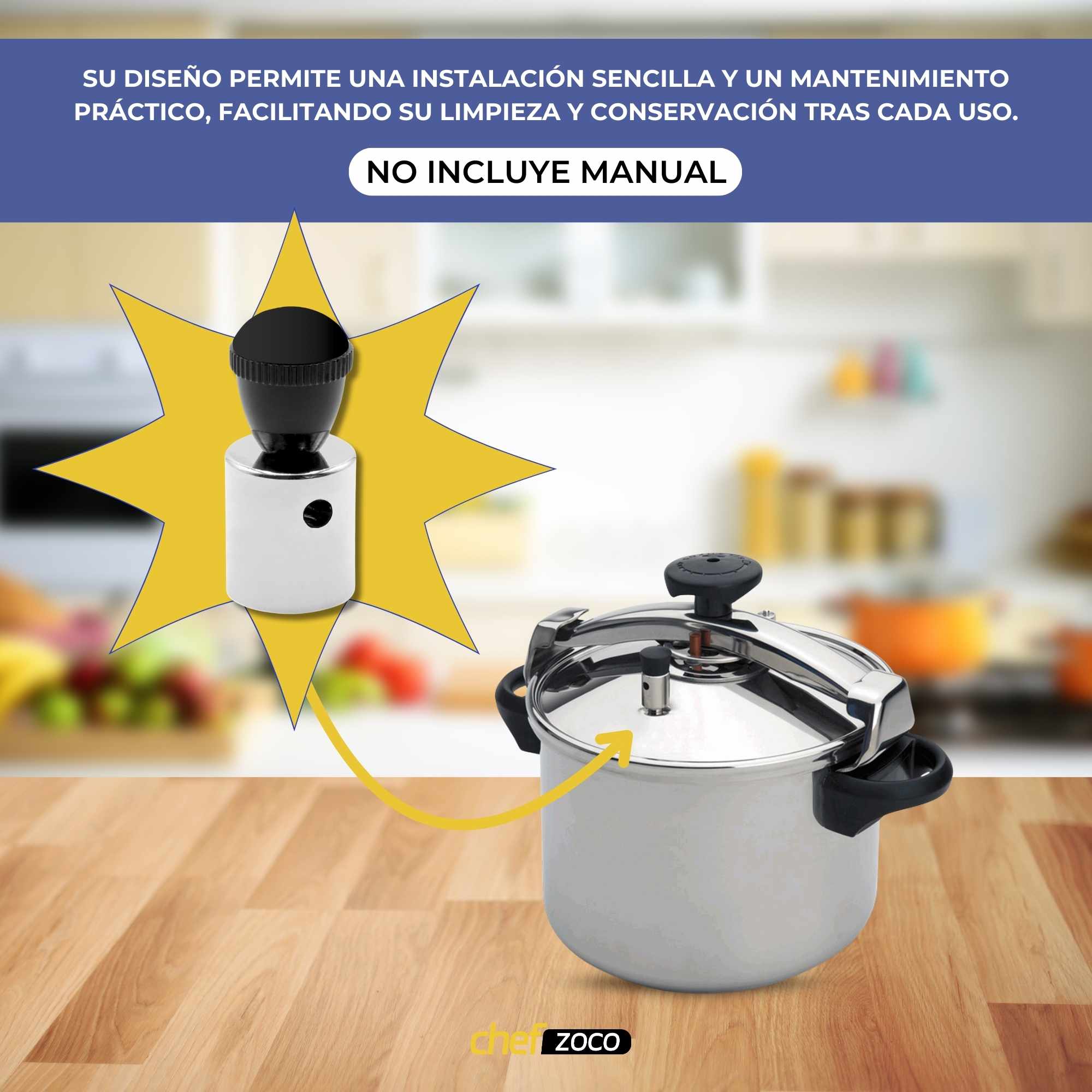 Válvula para olla presion Magefesa - imagen 5