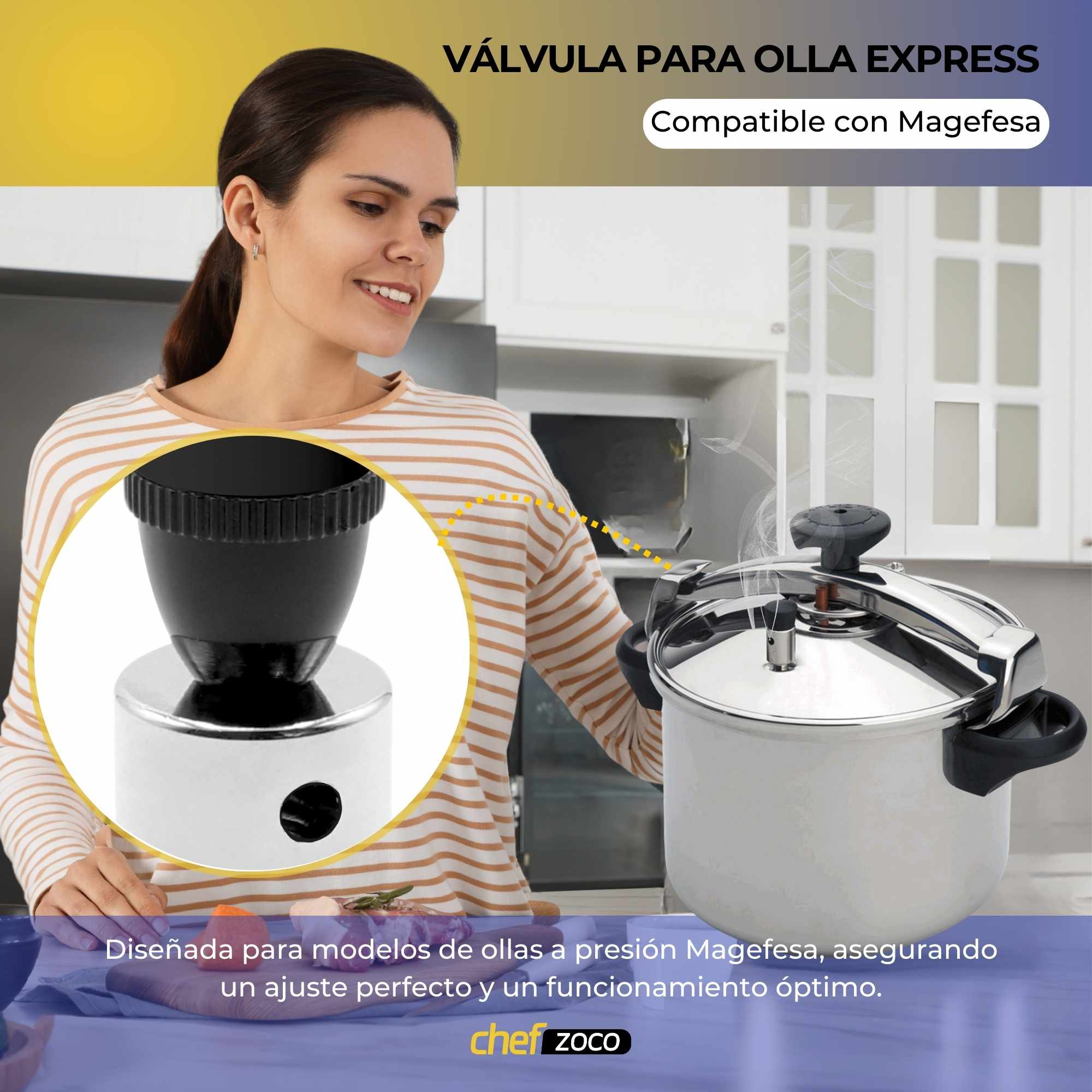 Válvula para olla presion Magefesa - imagen 2