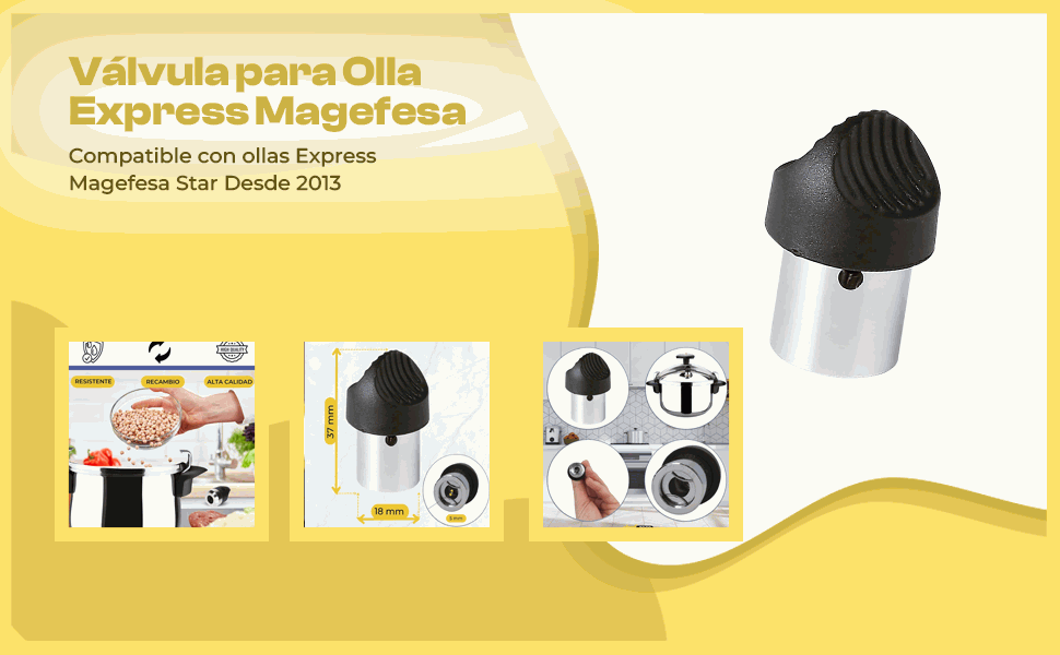 Banner - Válvula para olla express Magefesa despues 2013