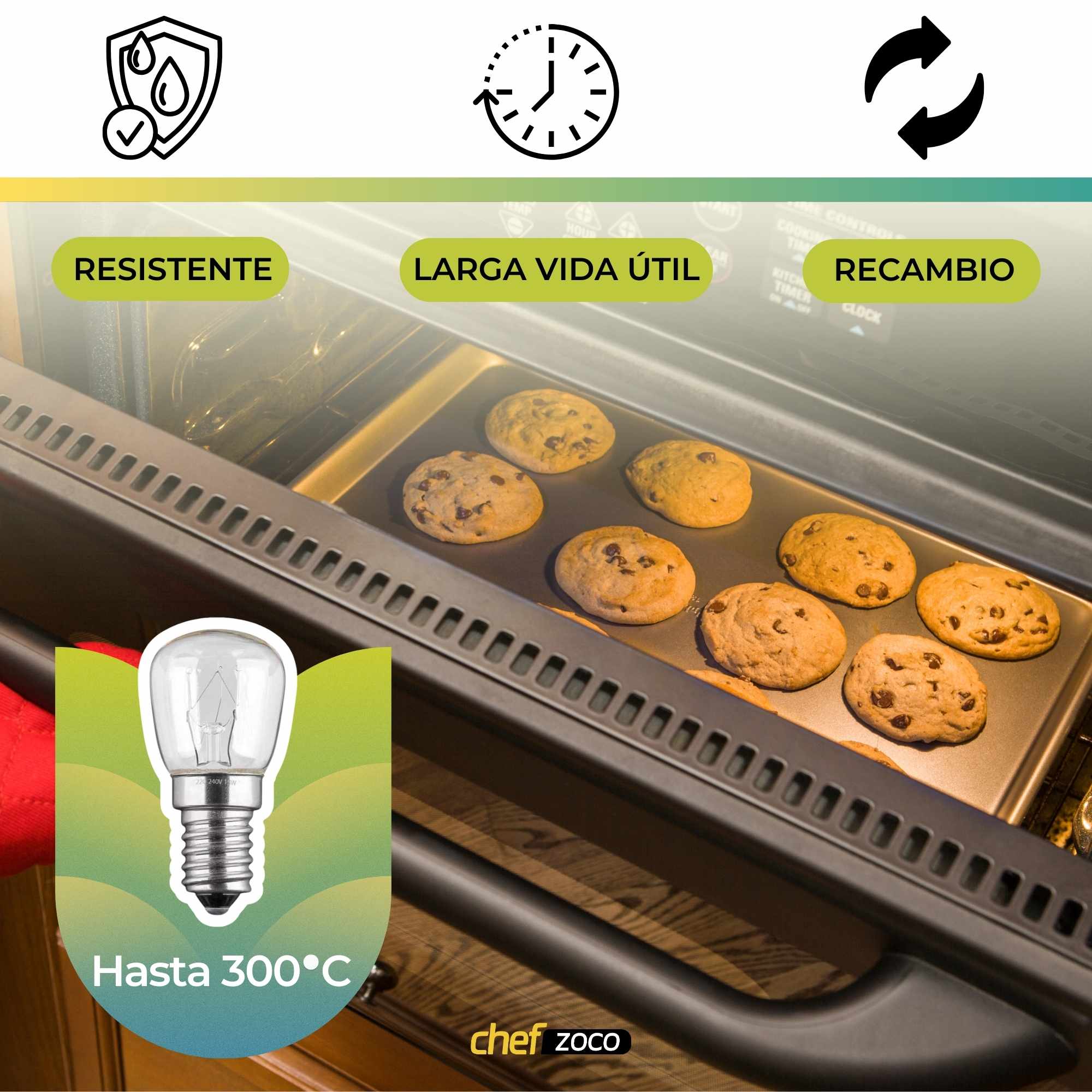 Bombilla Lampara de electrodomesticos 15W - imagen 3