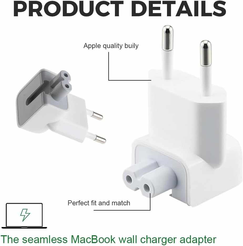 Adaptador corriente para Fuentes de alimentación Apple Blanco - imagen 6