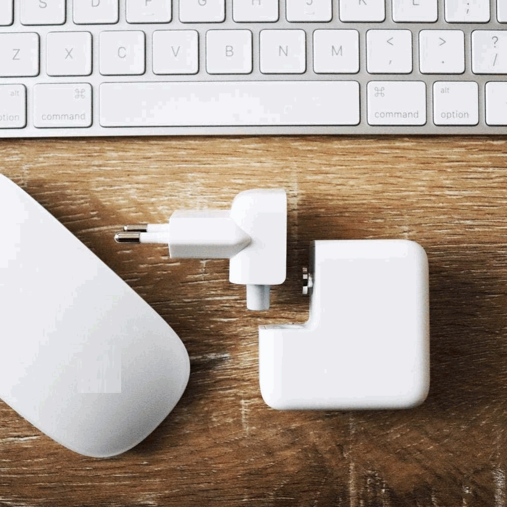 Adaptador corriente para Fuentes de alimentación Apple Blanco - imagen 4