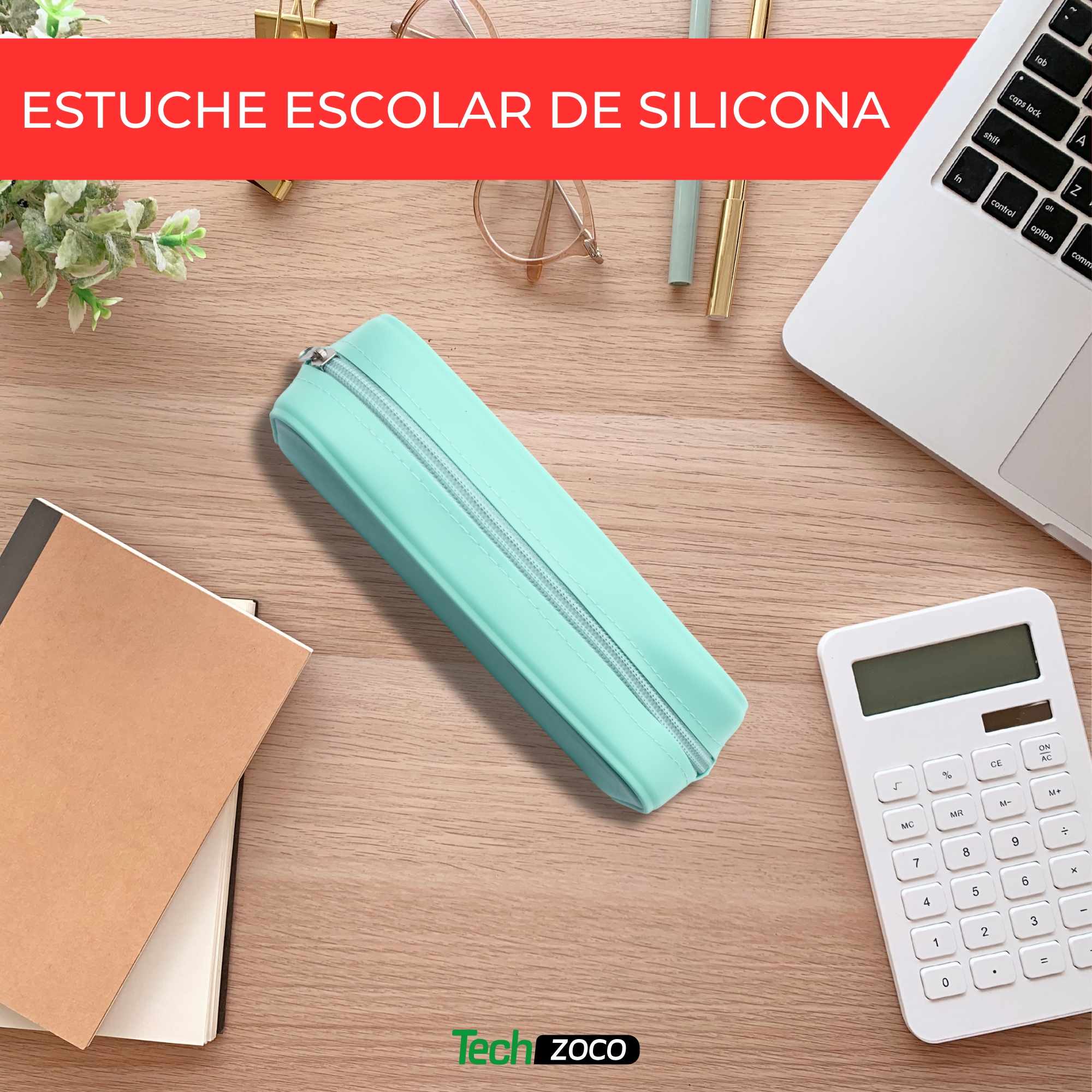 Estuche silicona Turquesa - imagen 2