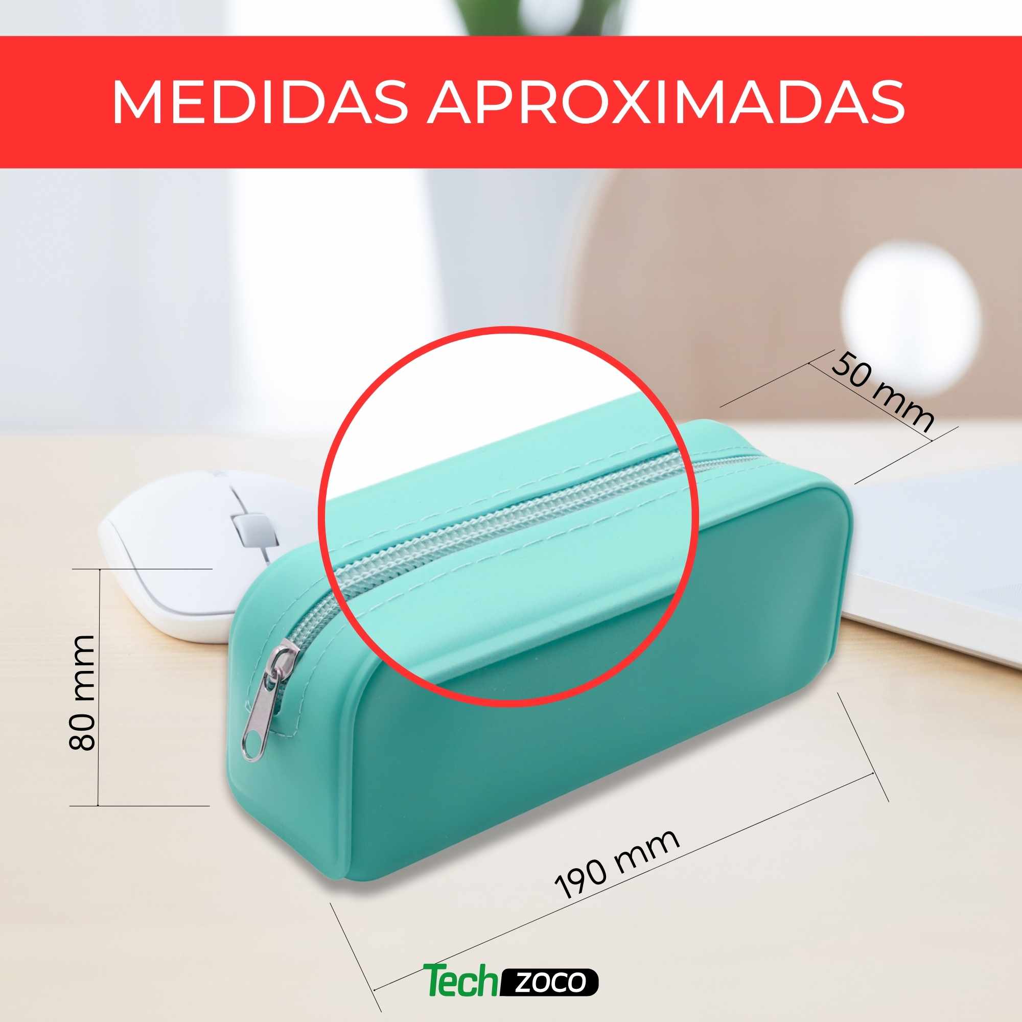 Estuche silicona Turquesa - imagen 5