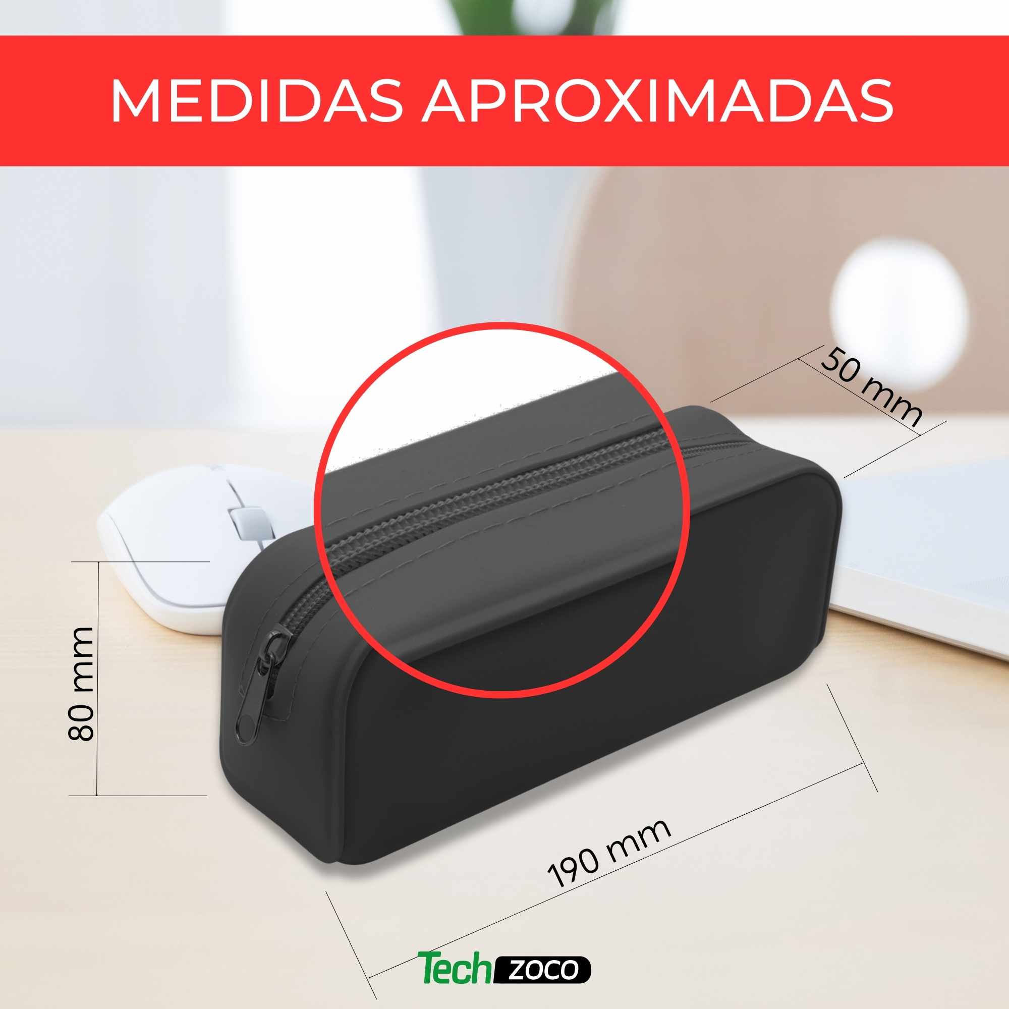 Estuche silicona Negro - imagen 5