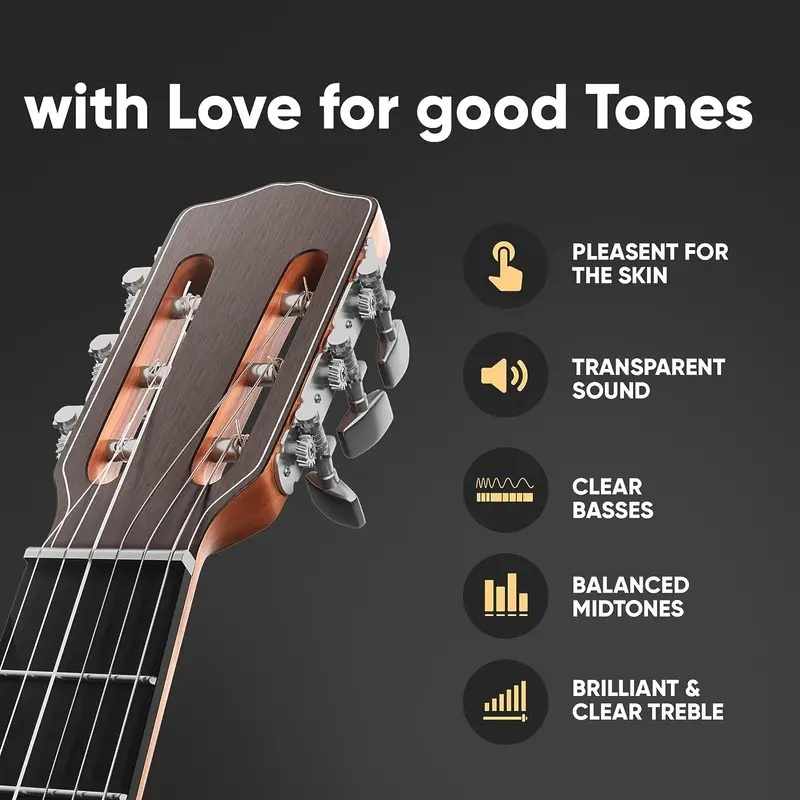 Juego de cuerdas para guitarra clasica Española nylon - imagen 3
