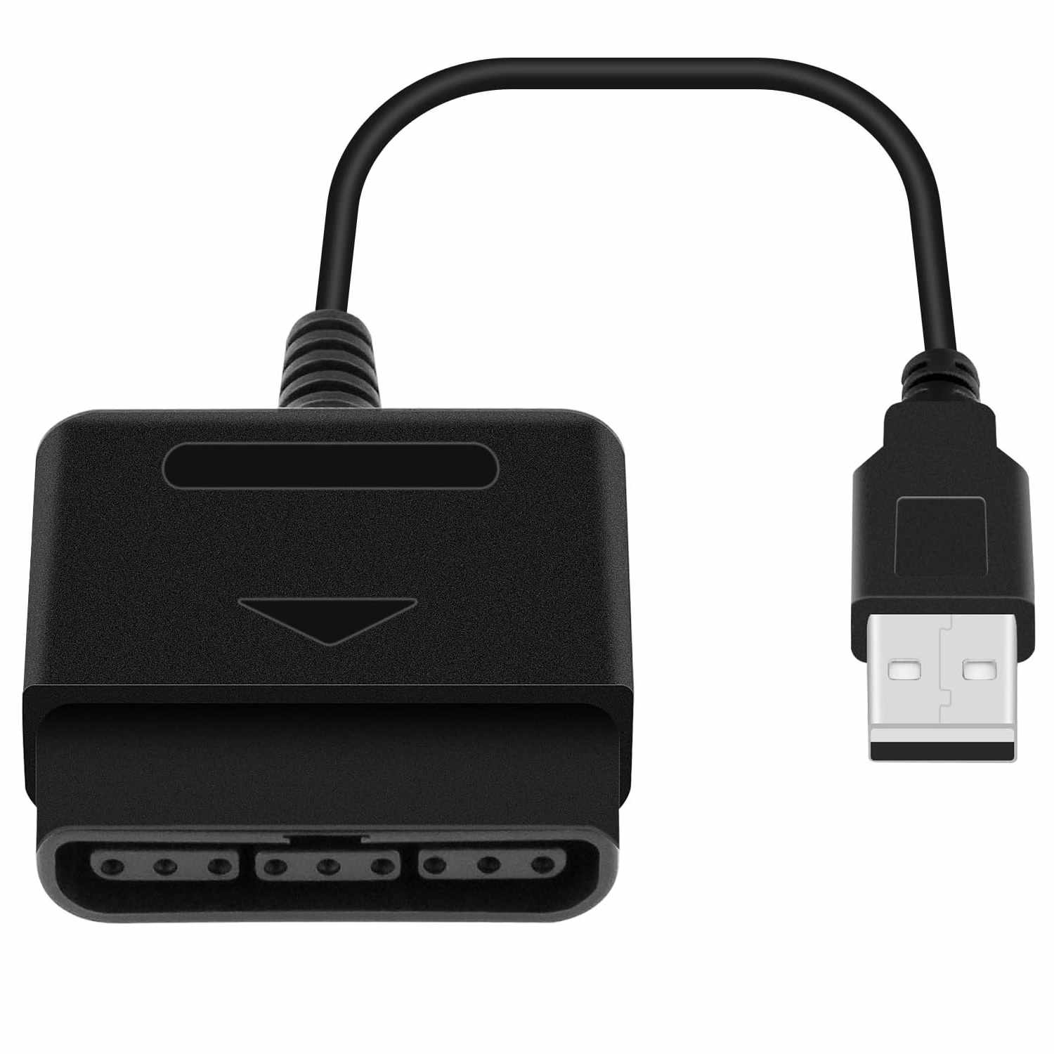 Adaptador conversor para mando de PS1 PS2 a PS3 o PC Negro