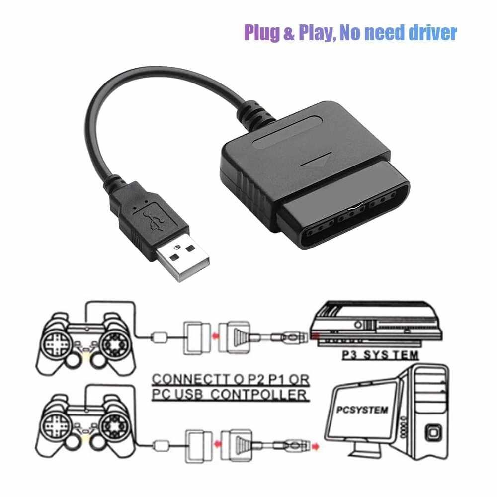Adaptador conversor para mando de PS1 PS2 a PS3 o PC Negro - imagen 5