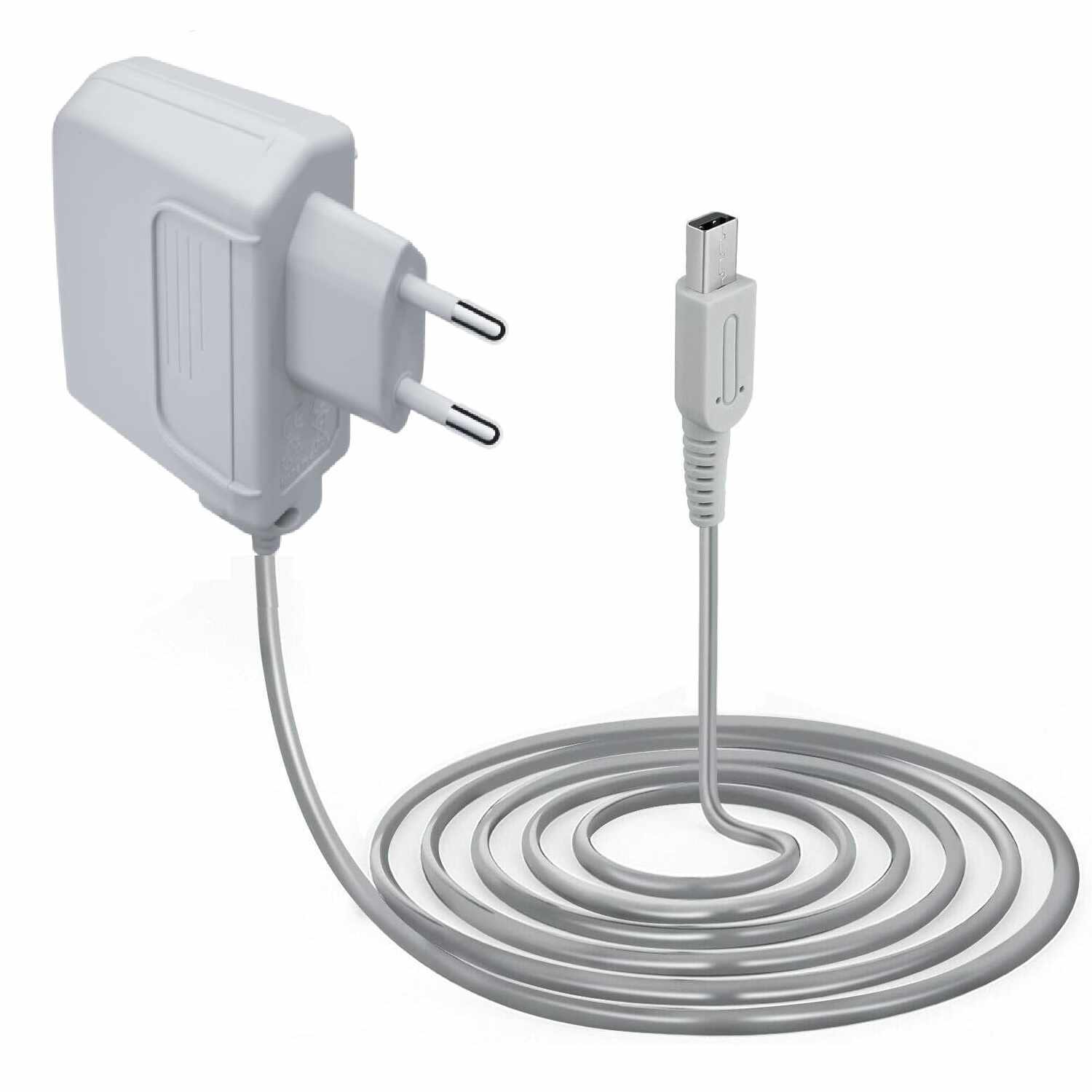 Adaptador de corriente compatible con Nintendo Dsi - DSi XL Blanco