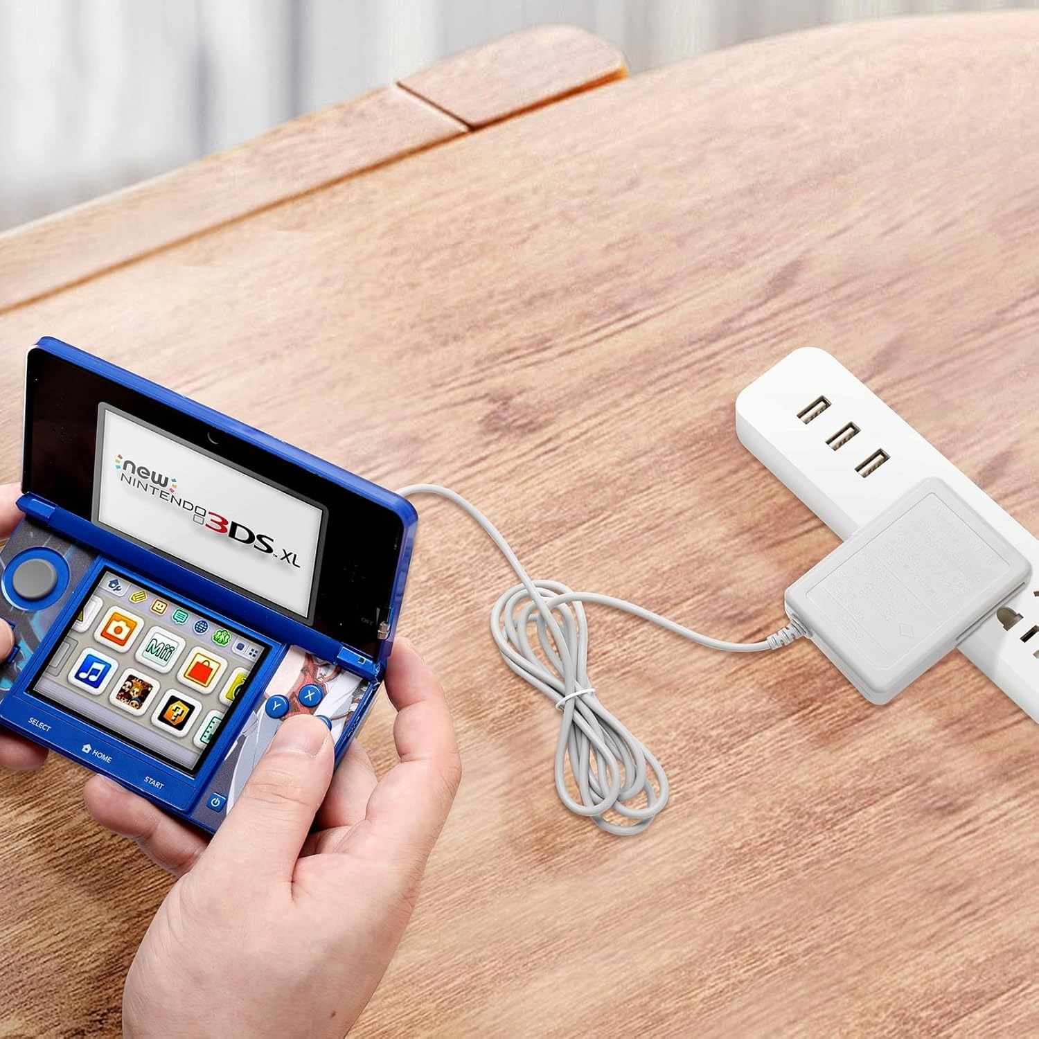 Adaptador de corriente compatible con Nintendo Dsi - DSi XL Blanco - imagen 2