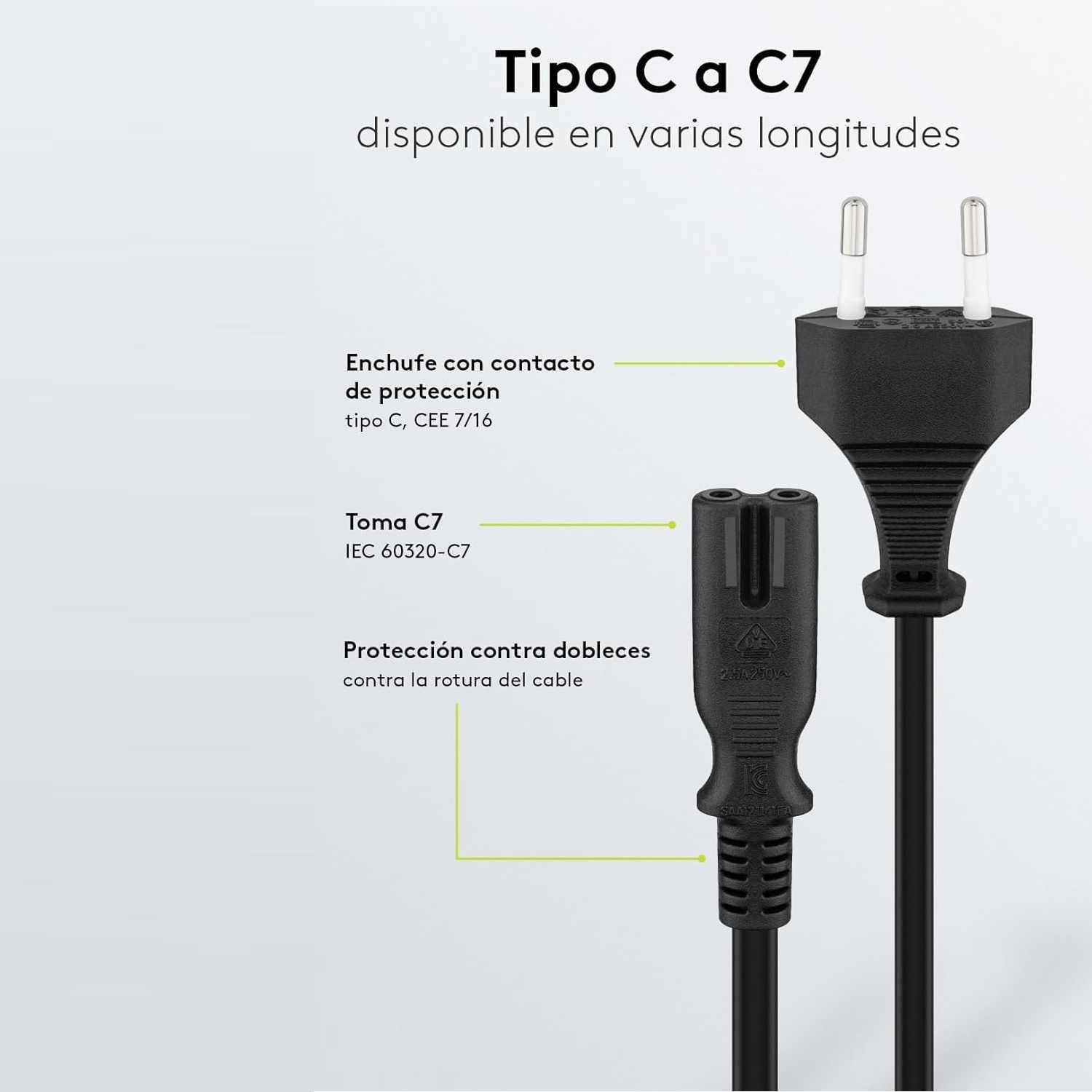 Cables de alimentación