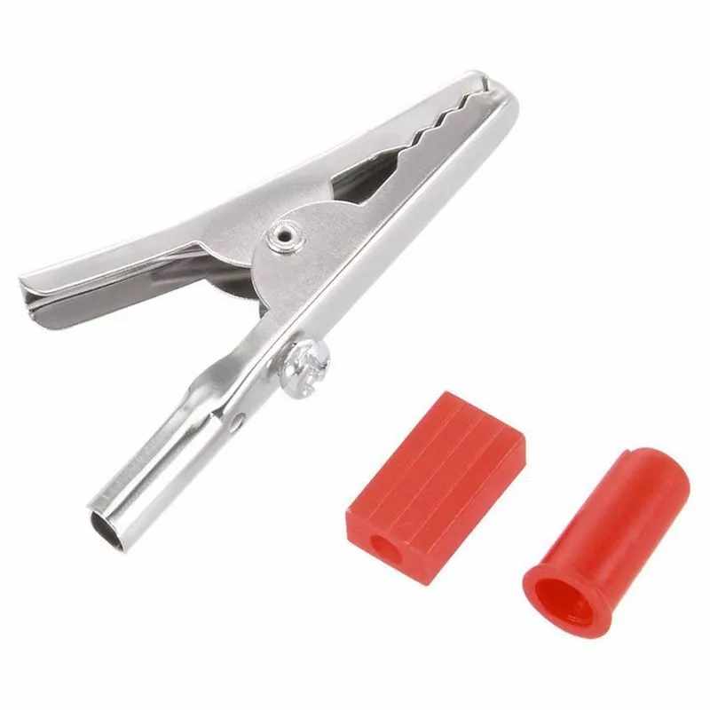 Pinza de cocodrilo 45 mm Rojo - imagen 2