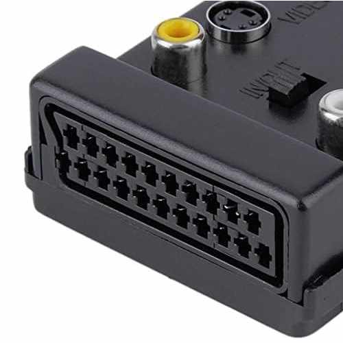 Adaptador Scart AV conmutable macho-hembra - imagen 2
