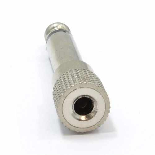 Adaptador audio jack 3.5 hembra estereo - jack 6.35 mono - imagen 2