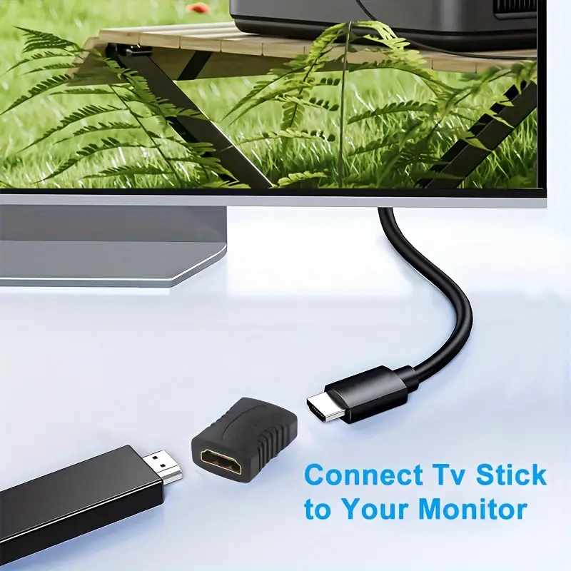 Empalme HDMI hembra Negro - imagen 5