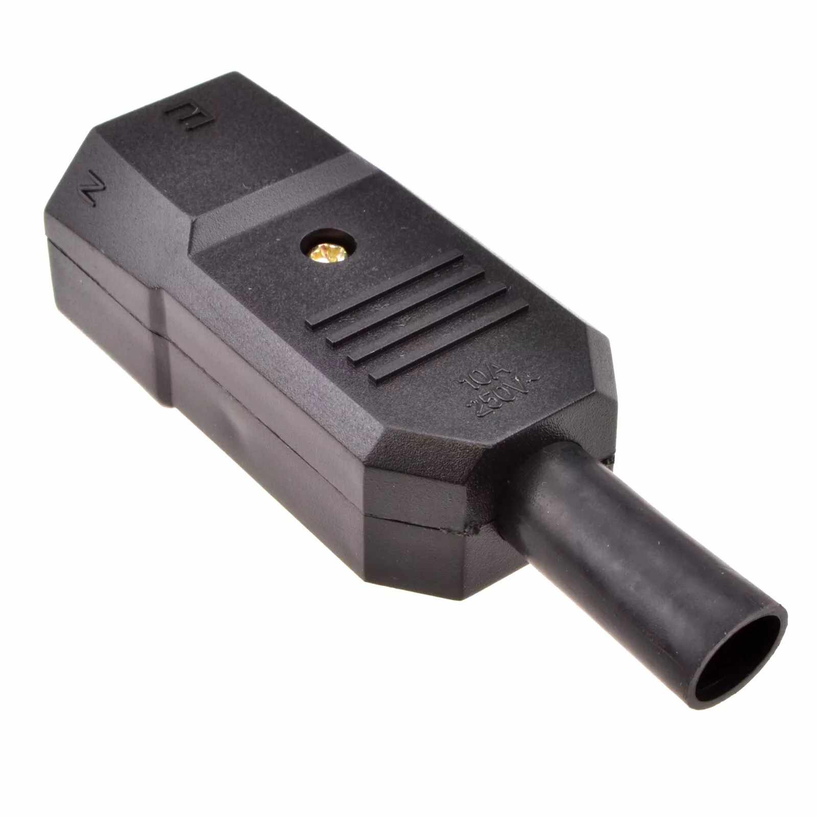 Conector alimentacion C14 macho Negro 10 A - imagen 6