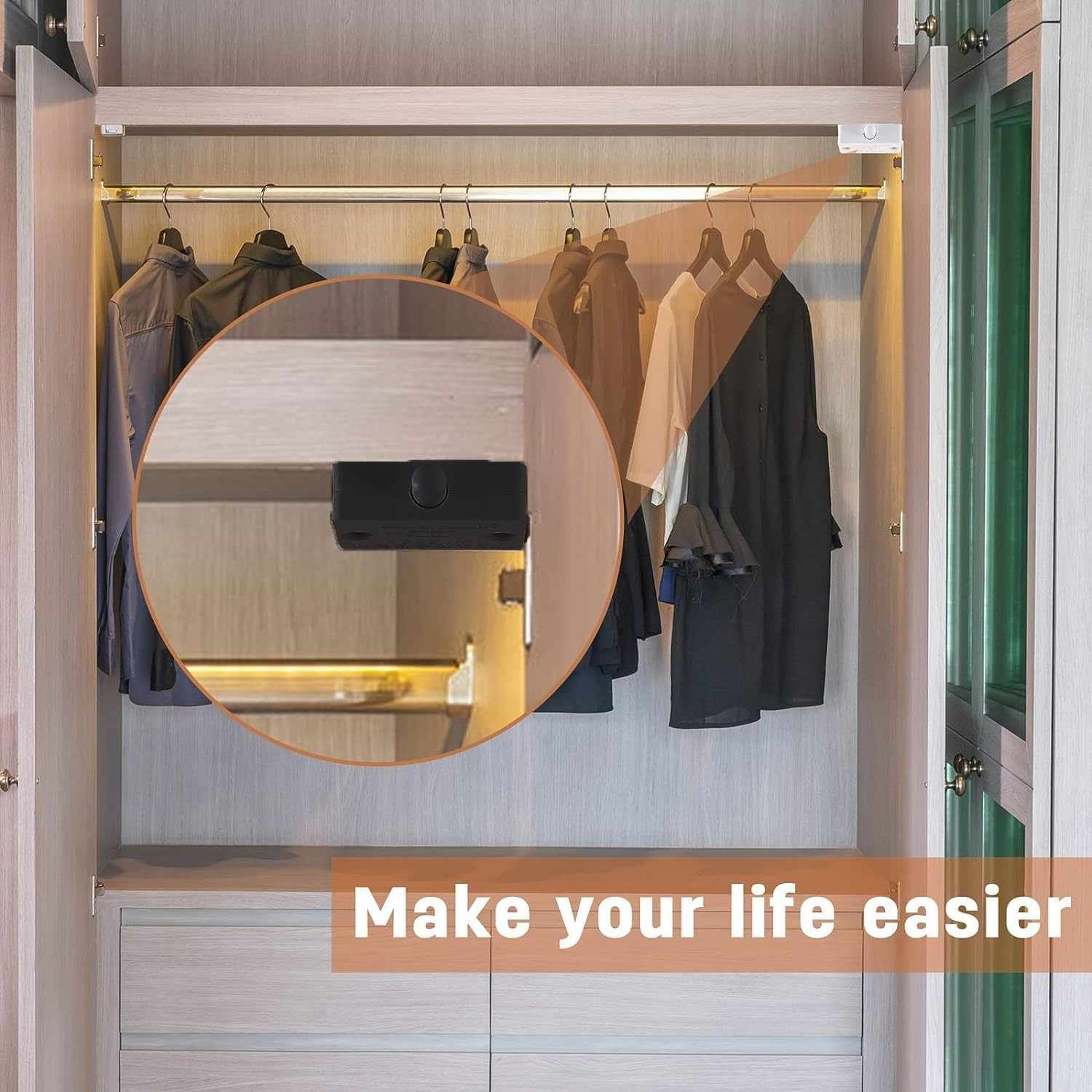 Interruptor para armarios Negro - imagen 2