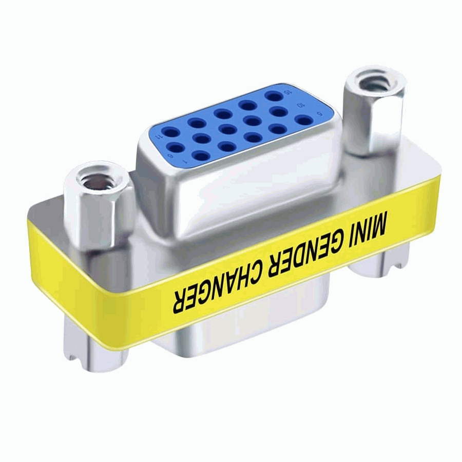 Adaptador VGA 15 pines hembra a hembra - imagen 5