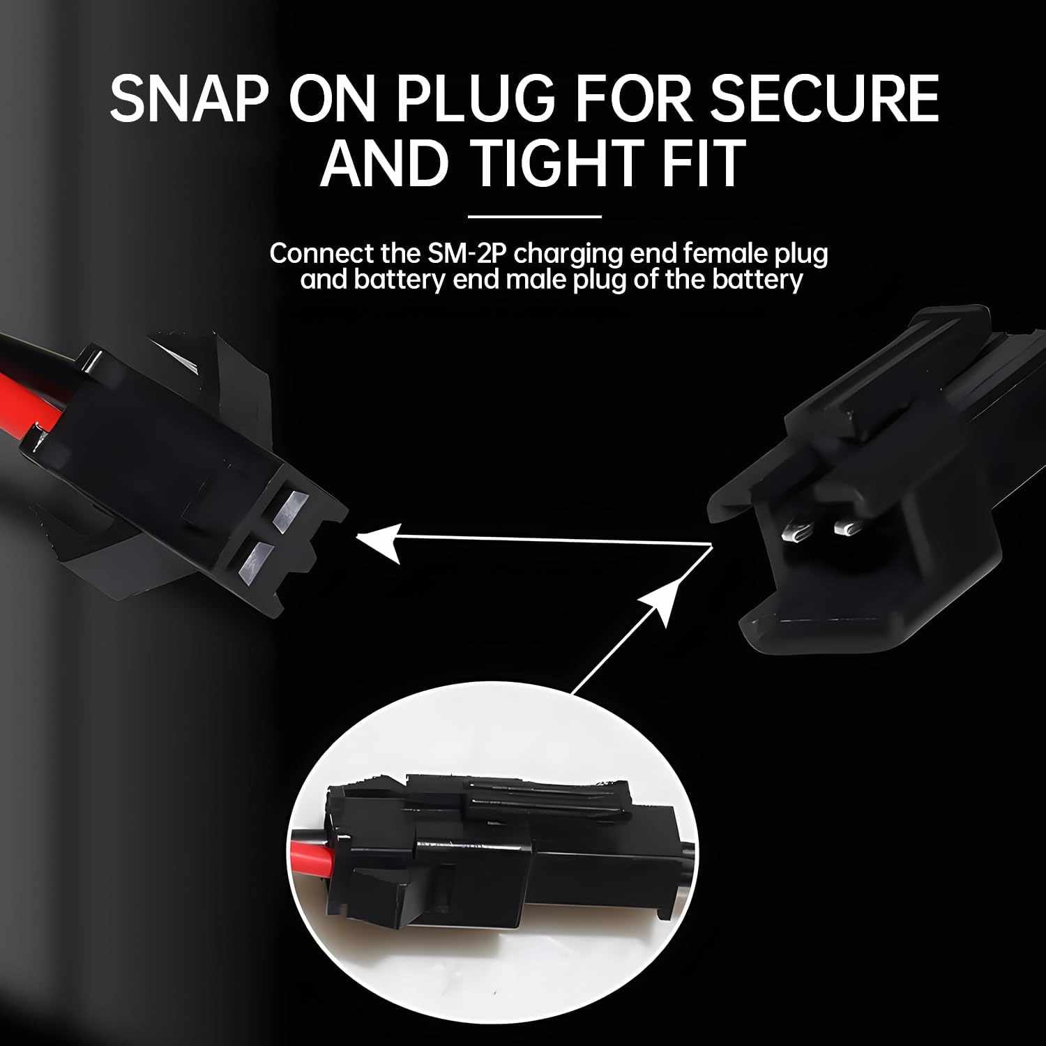 Cable de carga USB para coche RC 4.8 V 250mA 50 cm negro - imagen 6