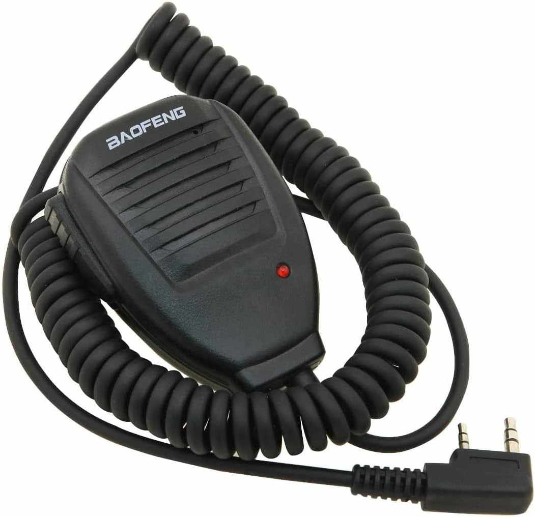 Microfono-altavoz para Walkie Talkie Baofeng UV-5R Negro - imagen 6
