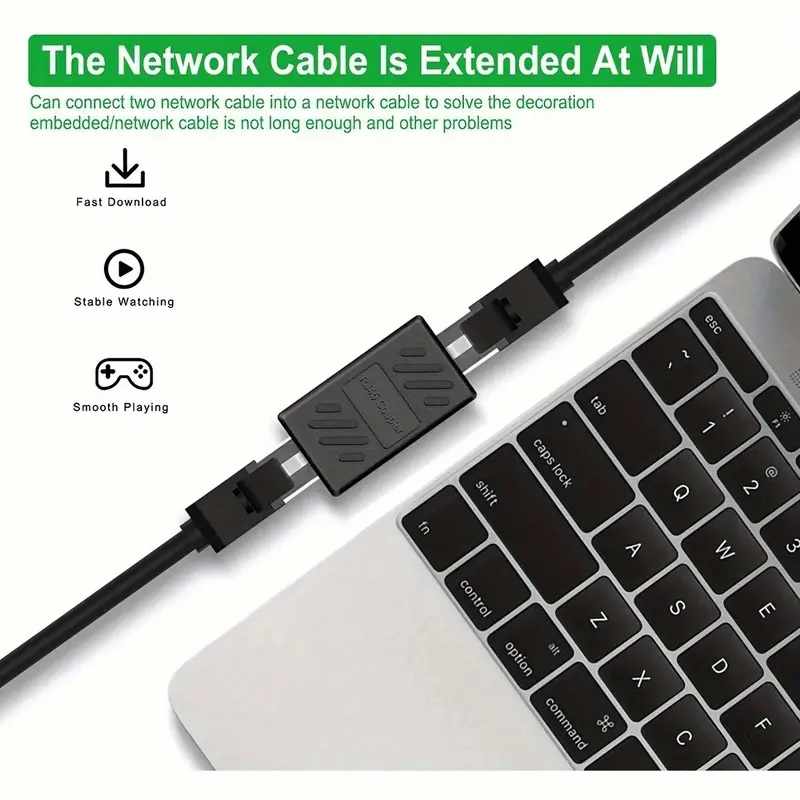 Empalme RJ45 CAT6 UTP Negro - imagen 7
